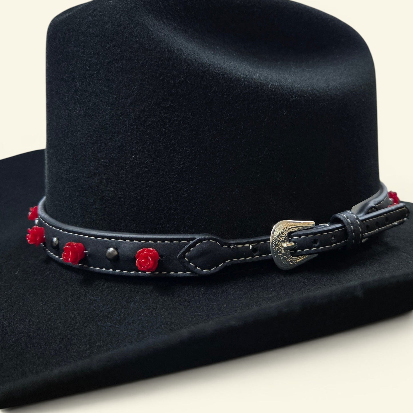 3D Roses Hatband Toquilla de Rosas