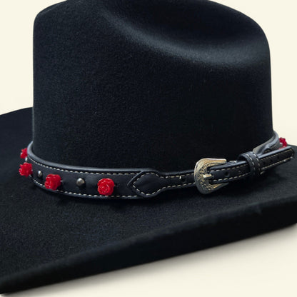 3D Roses Hatband Toquilla de Rosas