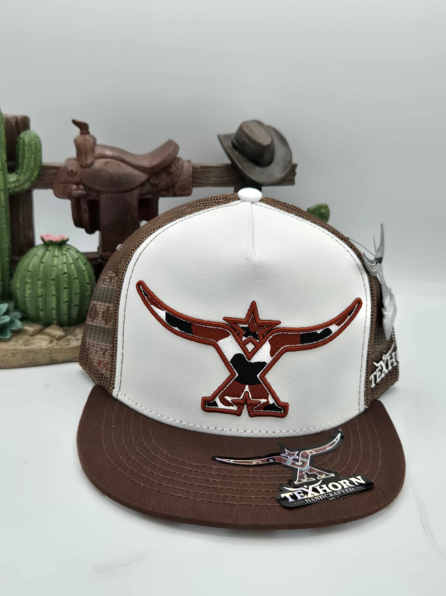 Texhorn Youth Cowprint Gorra Trucker Hat