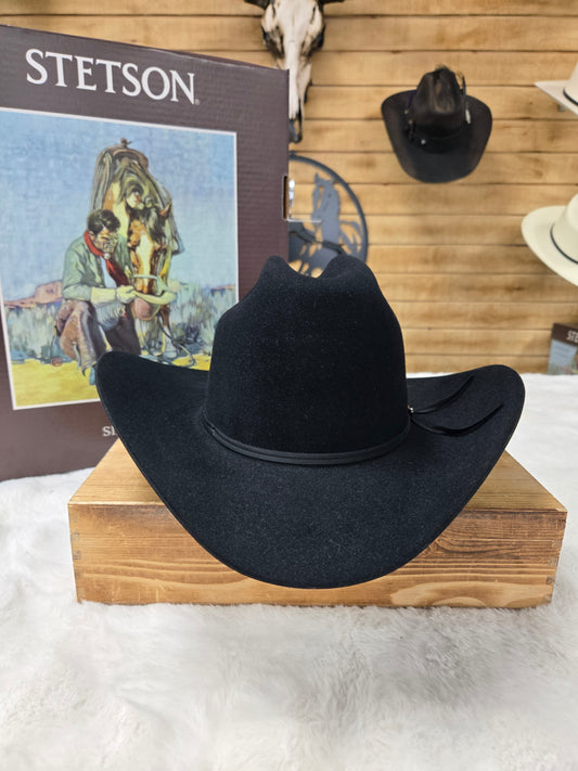 Stetson 6X Rancher Felt Hat- Black