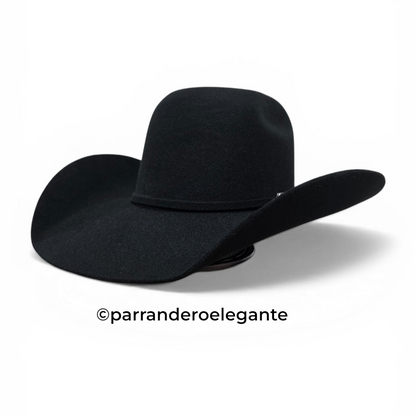 Twister 2x Austin Punchy Wool Felt Texana - Black, Sand