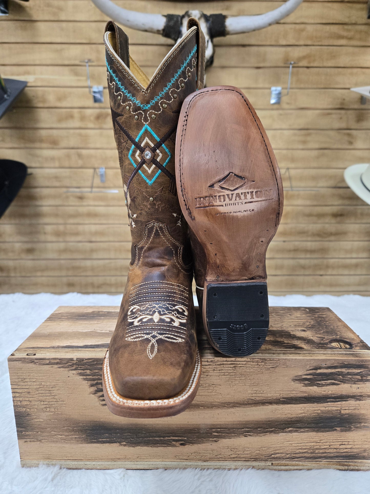 Gold Edition Womens Camperita Navajo Boot - Honey 1848