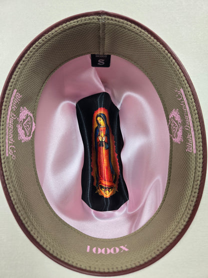 Coquette Nina Sombrero Sinaloa Cowboy Hat - Guadalupana Pink