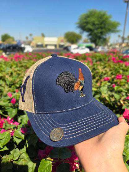 Charro Gallo/Rooster Trucker Cap