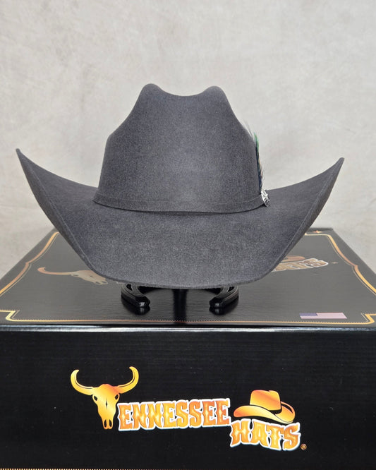 Tennessee Hats 100x Maverick Texana Wool Felt Hat - Granite