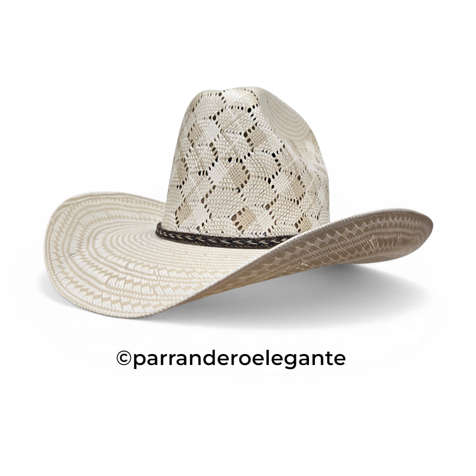 White Diamond 200x Sonora Sombero Toquilla de Cerda