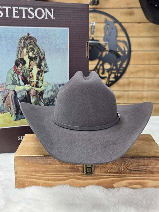 Stetson 6x Skyline Felt Hat - Granite Grey