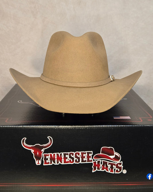 Tennessee Hats 6X Indiana Alta Texana Wool Felt Hat- Fawn