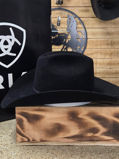 Ariat 6x Rabbit Felt Hat - Black