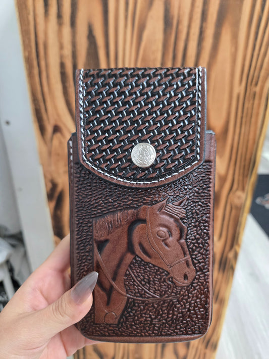 Horse Caballo Funda Phone Case for Belt