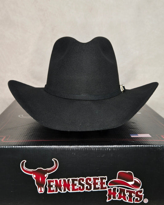 Tennessee Hats 6X Indiana Alta Texana Wool Felt Hat -Black