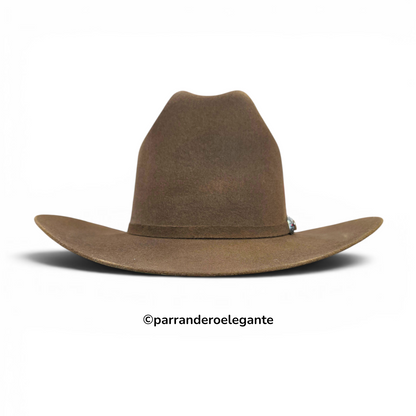 White Diamond Sinaloa Texana Wool Felt Hat - Black, Chocolate