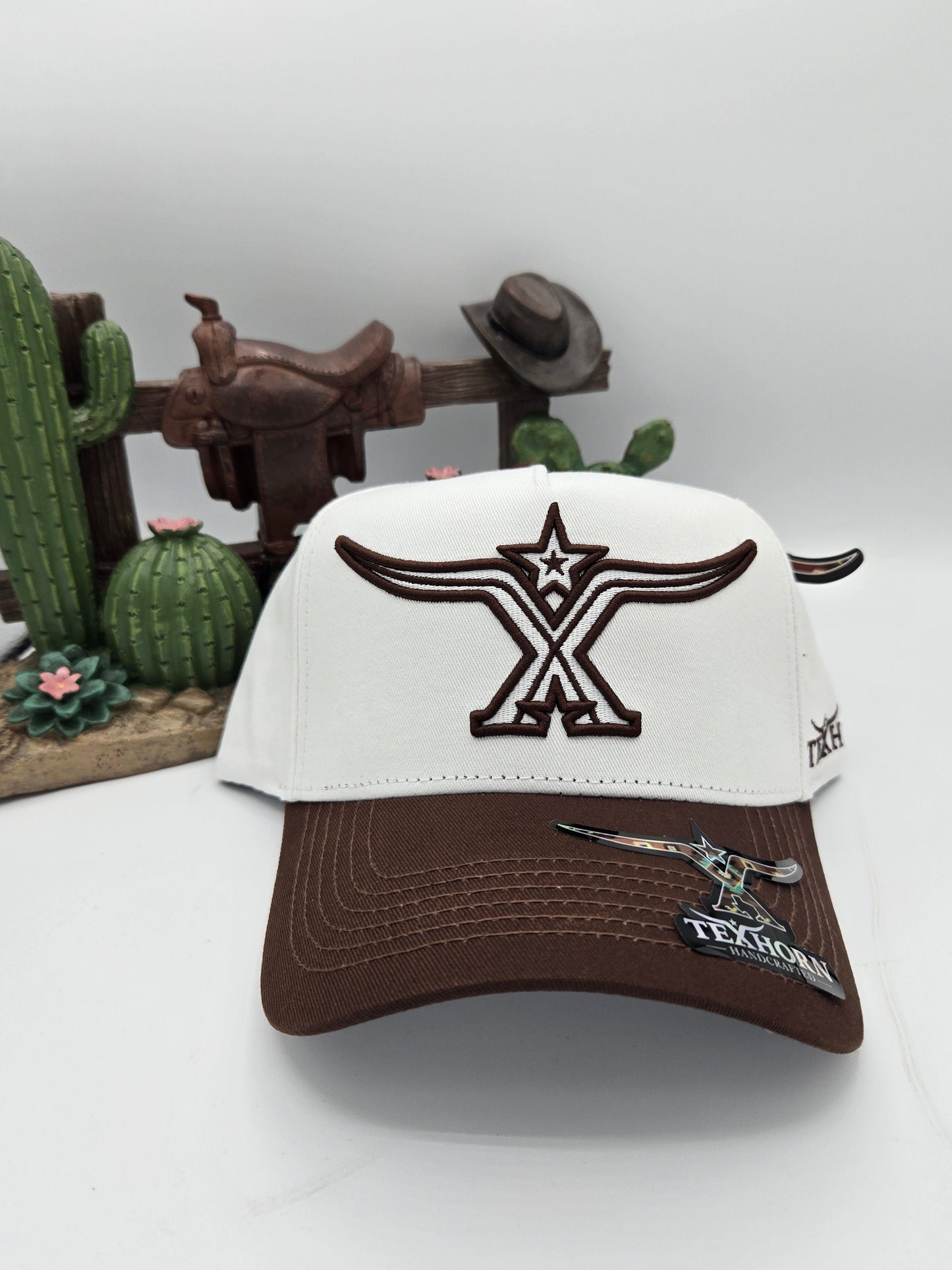 Texhorn Longhorn Star Snapback Hat Gorra