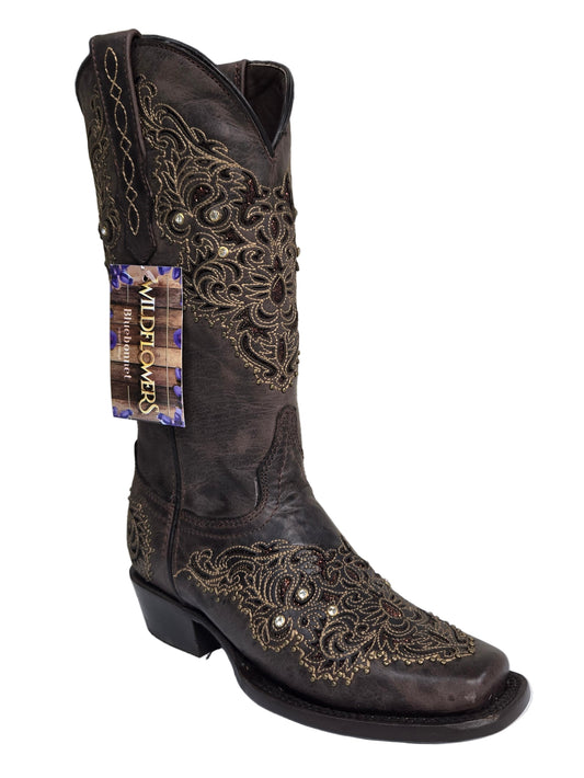 WildFlower Womens Xiomara Boot Okla (Brown)