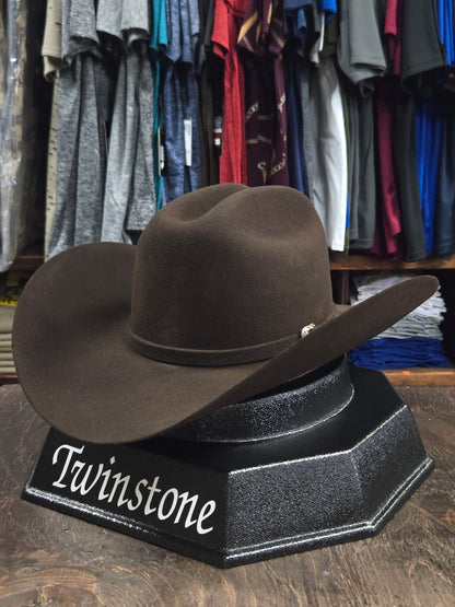 Twinstone 6x California Jr Felt Hat - Chocolate