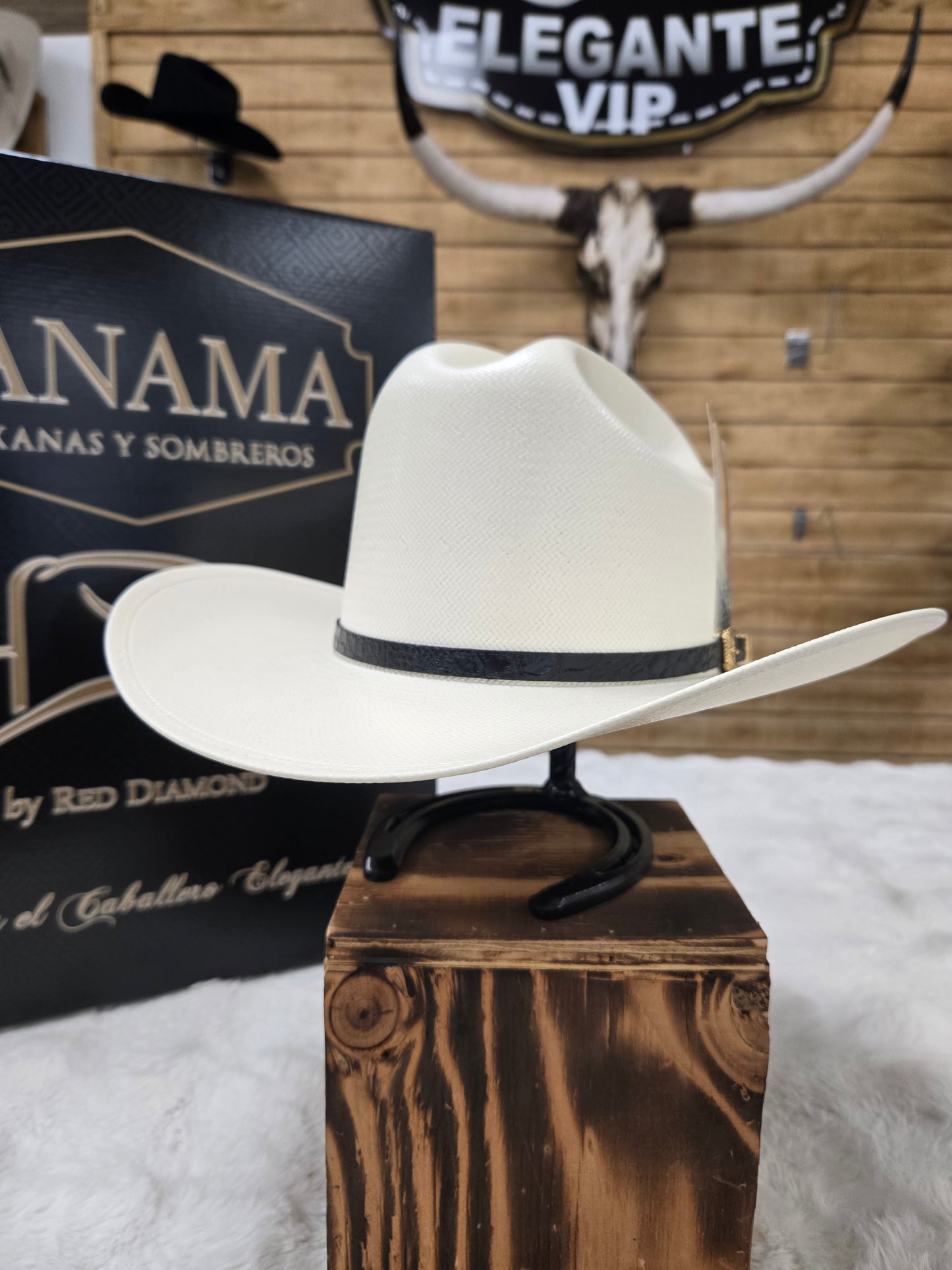 Panama 1000x Panter Sinaloa Palma Shantung Sombrero Straw Hat