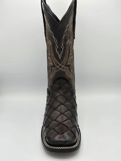 Denver Mens Boot Western Safari - Brown