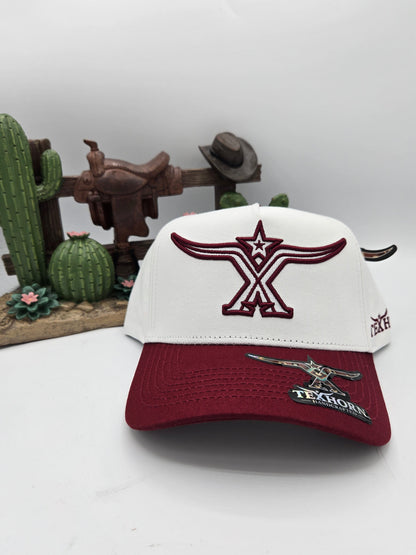 Texhorn Longhorn Star Snapback Hat Gorra