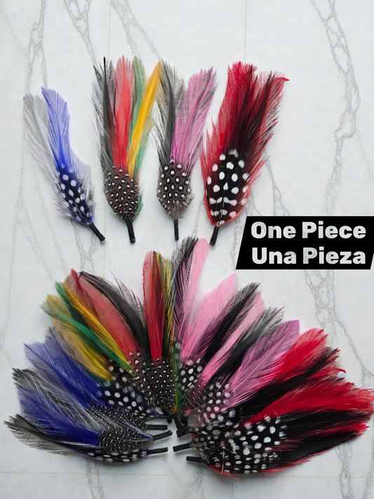 One Piece/Una Pieza Plumas Classica/Classic Style Feathers