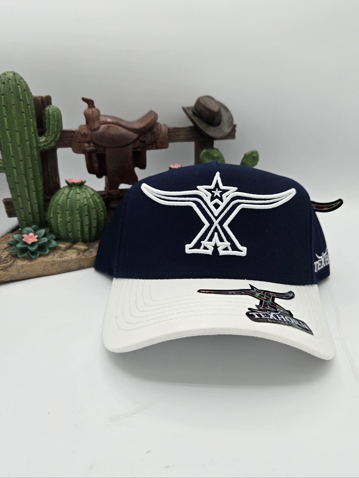Texhorn Longhorn Star Snapback Hat Gorra