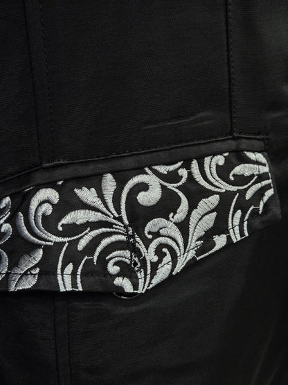 Montero Mens Embroidered Dress Coat