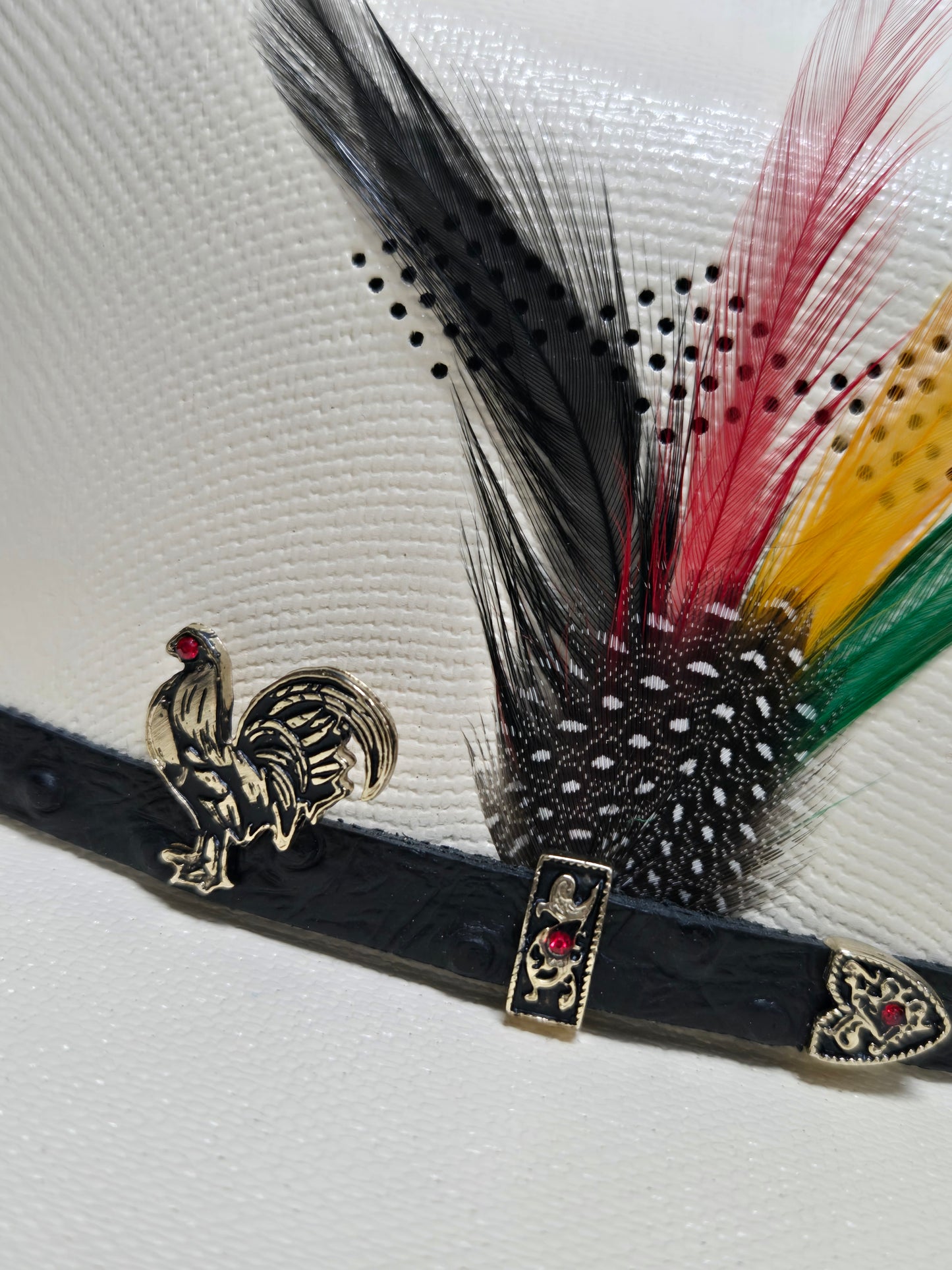 Stone 1000x Chaparral El Gallo Telar Sombrero Hat
