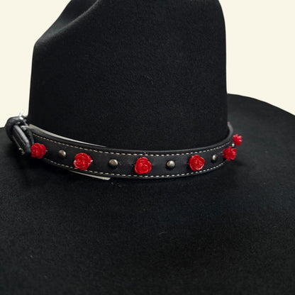 3D Roses Hatband Toquilla de Rosas