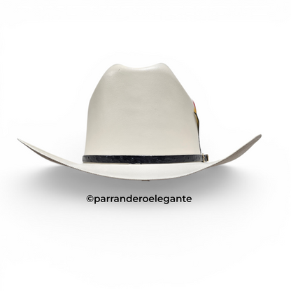 White Diamond Sinaloa San Judas Sombrero Telar Hat