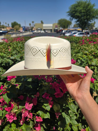 Cuernos Chuecos 100X Johnson Double Diamond Vent Shantung Hat