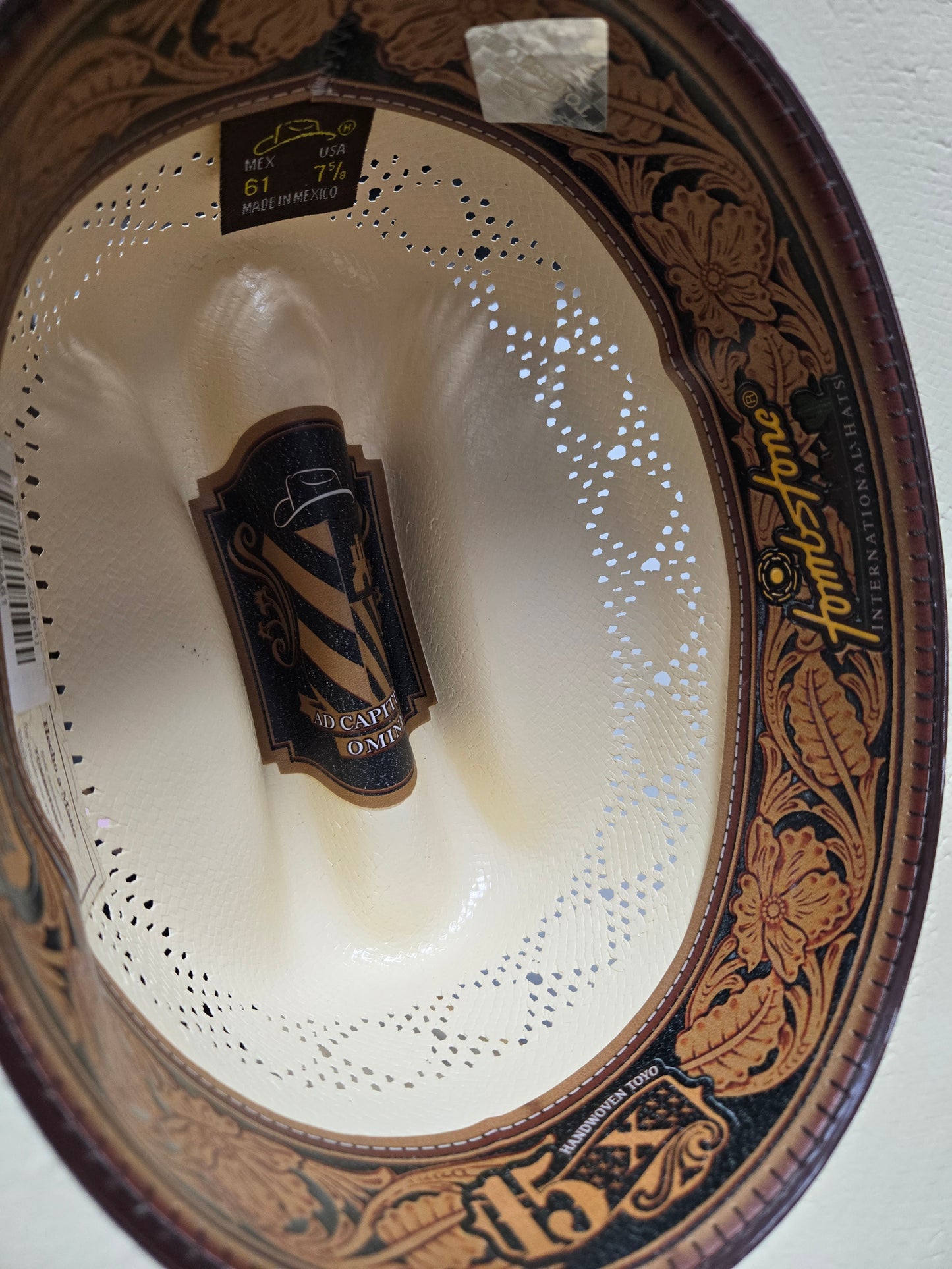 Tombstone 15x Chaparral Randa Toyo Sombrero Hat