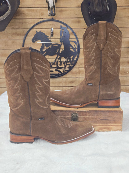 Denver Mens Alfa Gamuza Boot - Brown