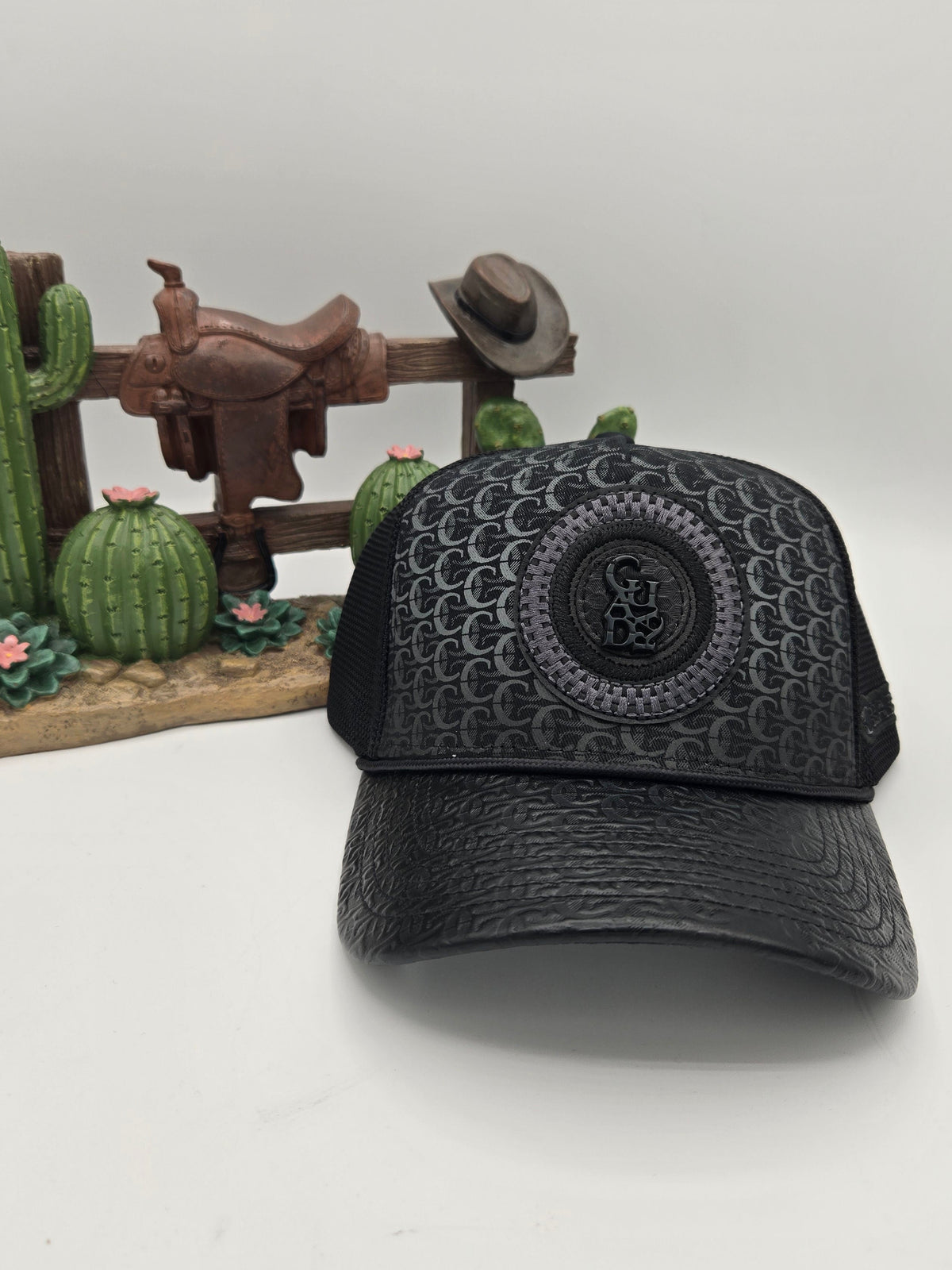 Cuadra  Logo Patch Trucker Hat Gorra
