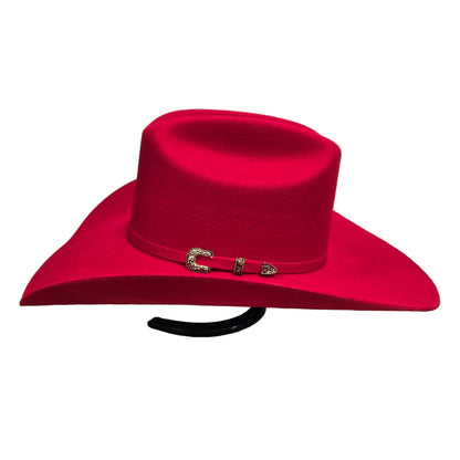 Tombstone 20x Roper Wool Felt Texana Hat - Red