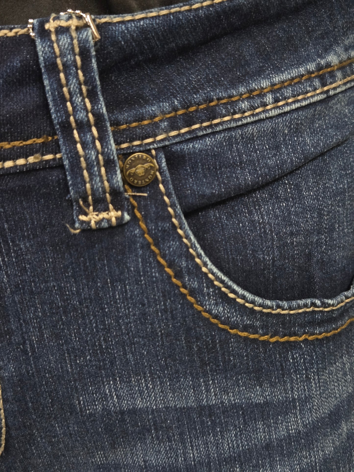 Montero Mens Bootcut Jean - Blue MT4664