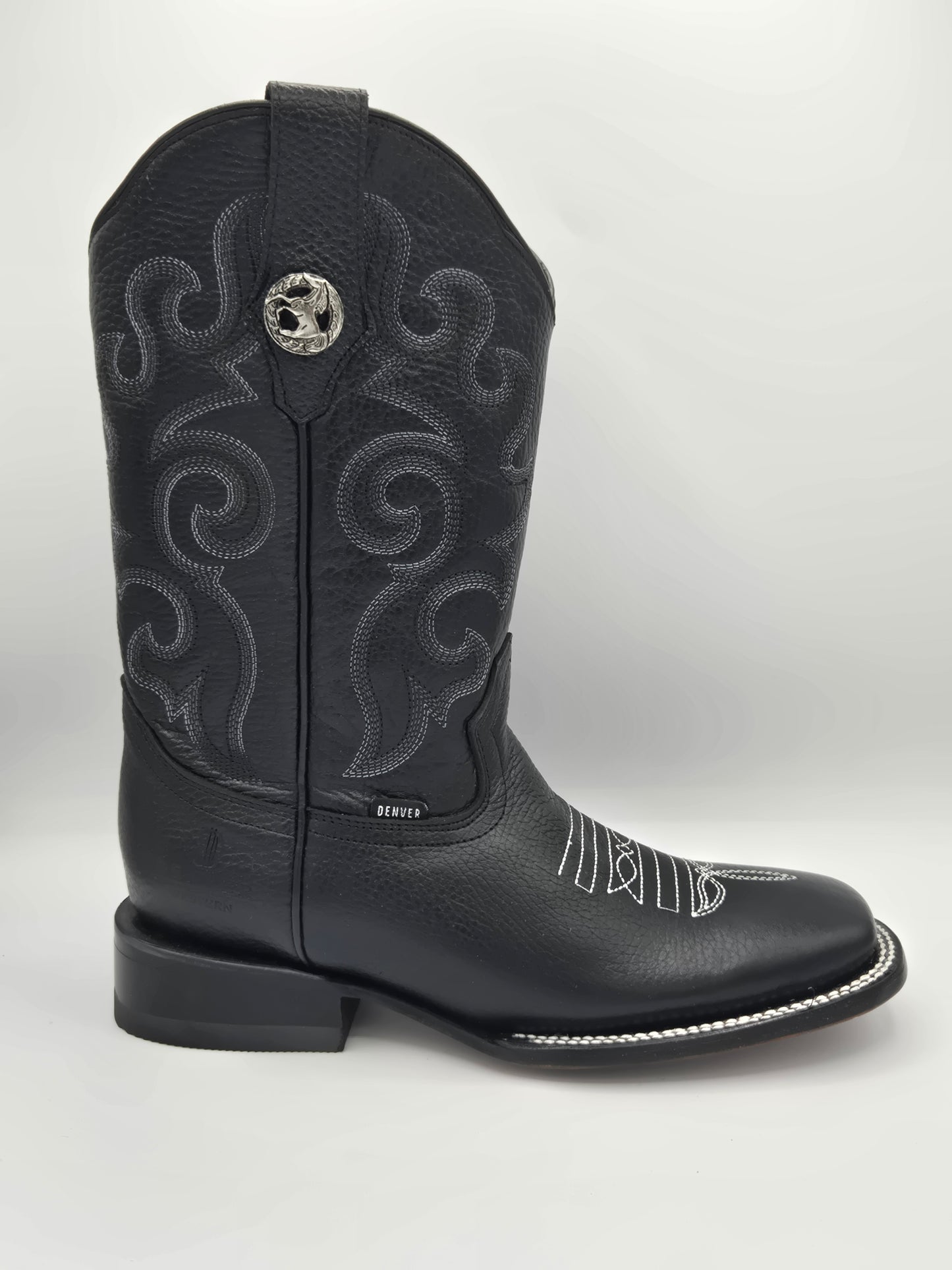 Denver Mens Boot Ranch - Black