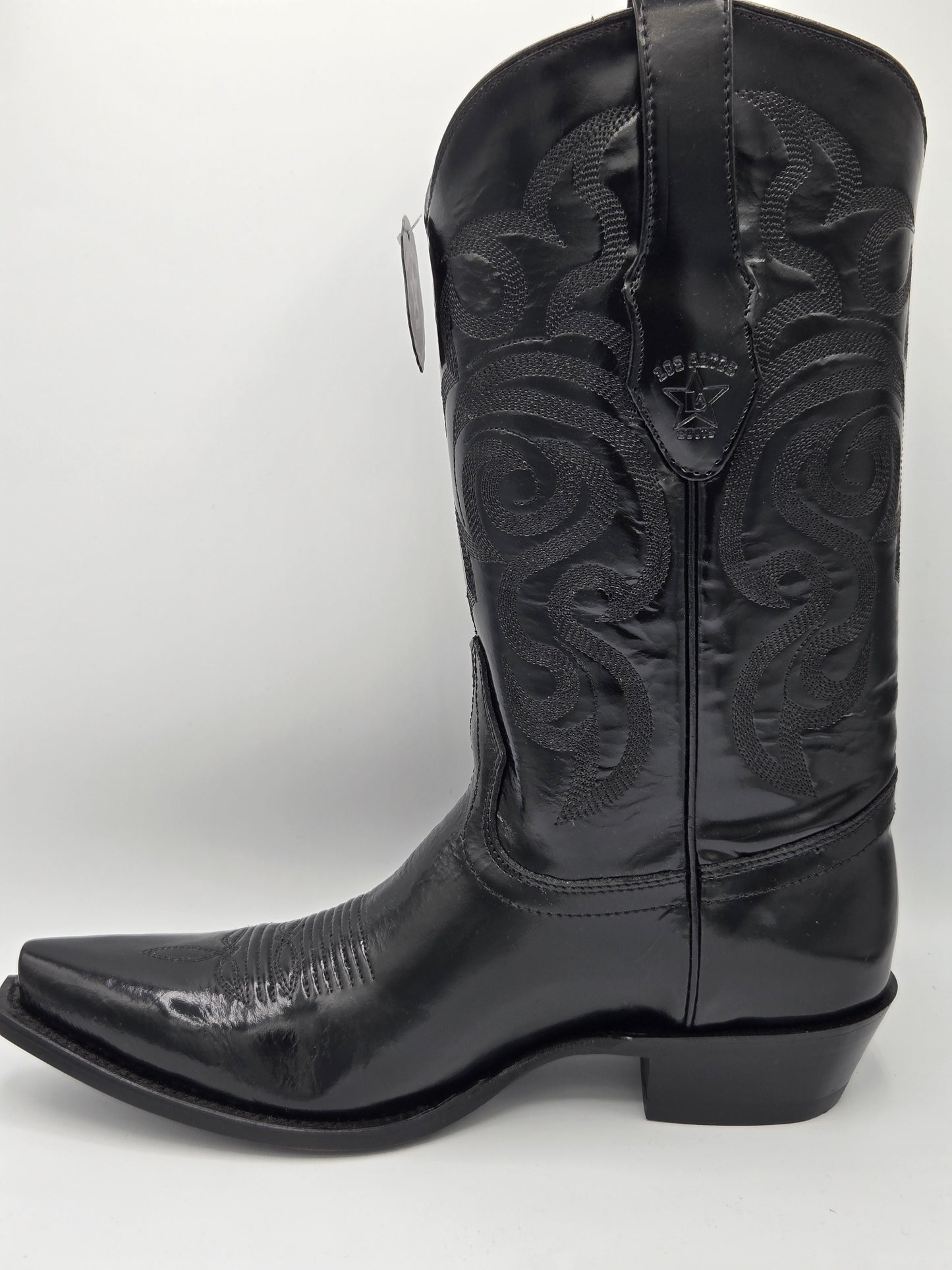 Los Altos Mens Camelon Snip Toe - Black
