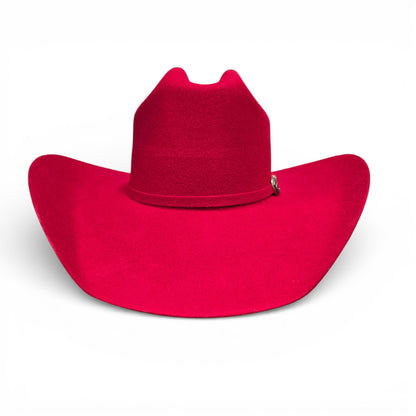 Tombstone 20x Roper Wool Felt Texana Hat - Red