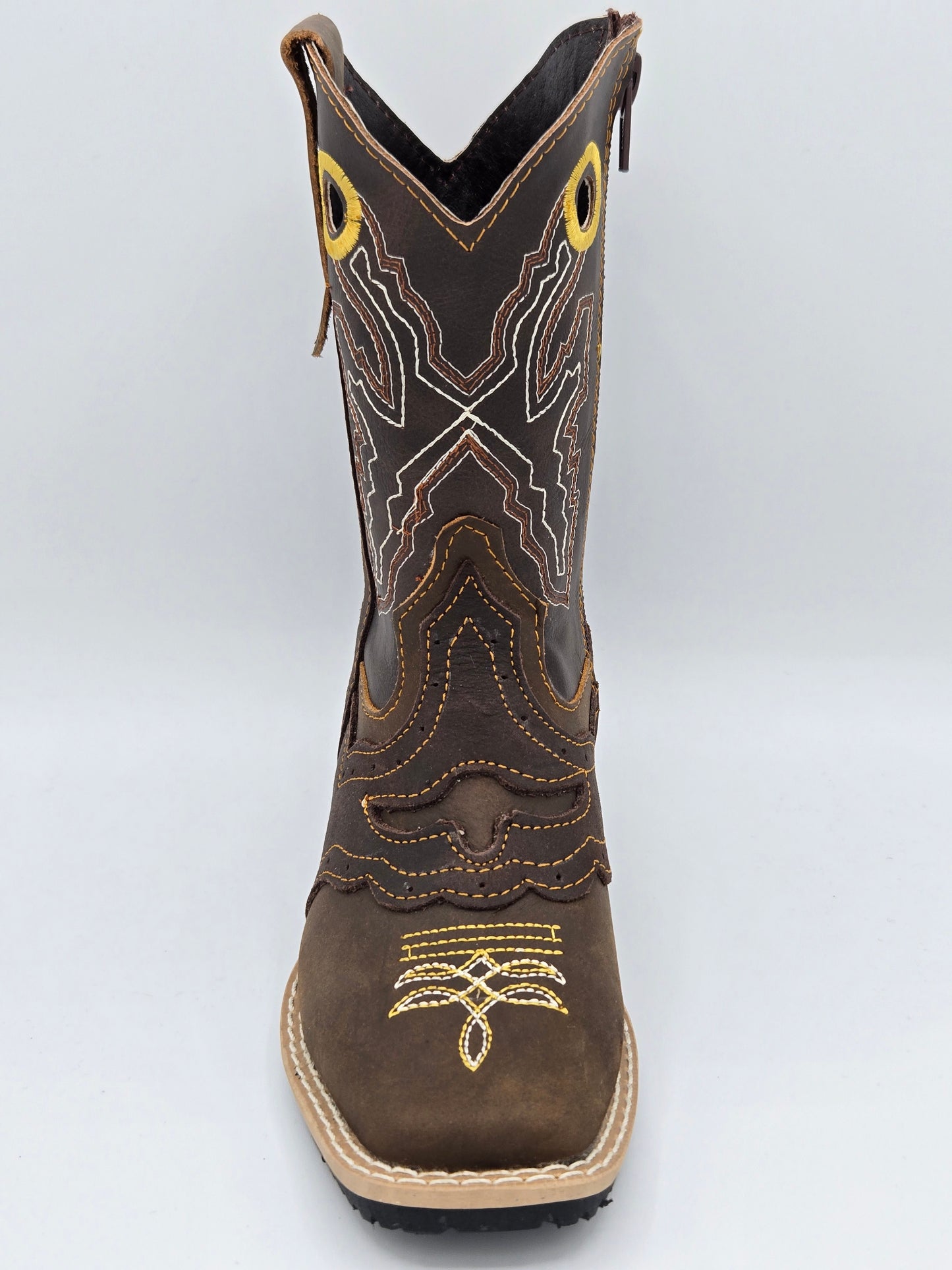 Joe Boots Kids Floter Cowboy Boot - Brown