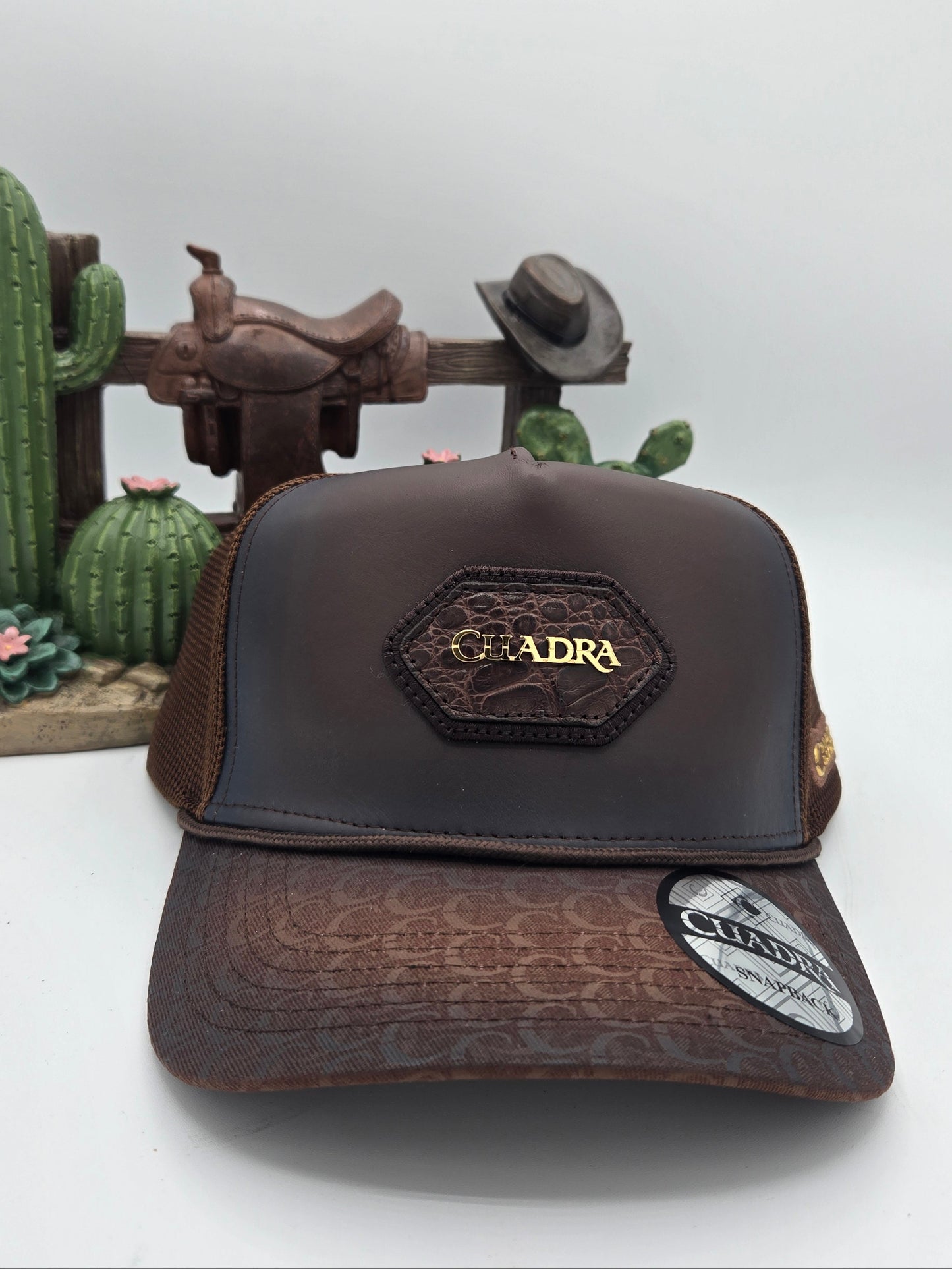 Cuadra Caiman Design Patch Gorra Trucker Hat