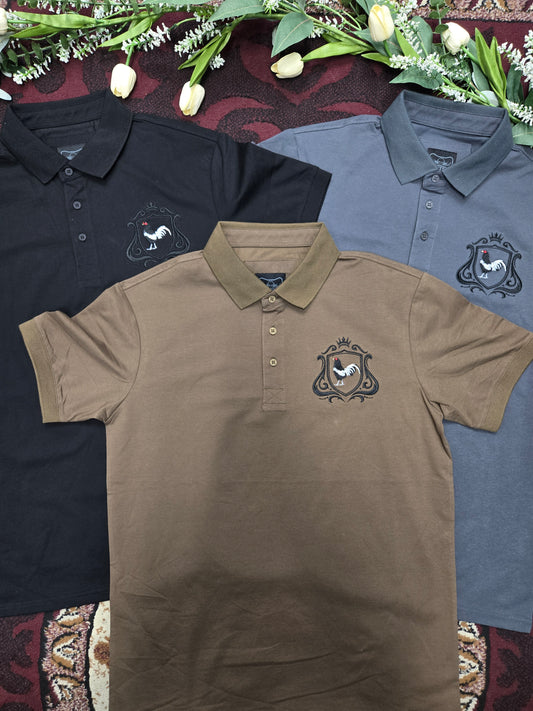 Montero Mens Gallo Royal Polo Shirt