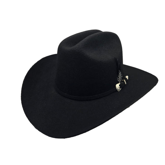Austin Hats 100x Sinaloa Wool Felt Hat - Black