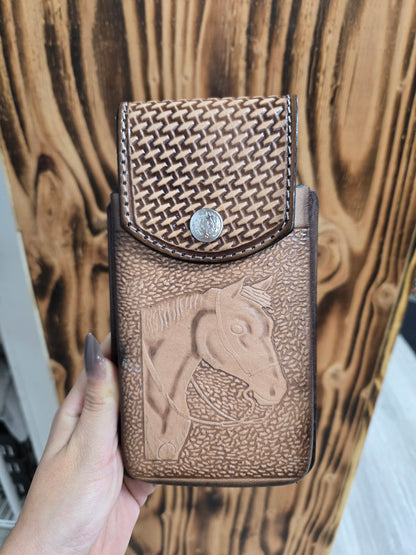 Horse Caballo Funda Phone Case for Belt