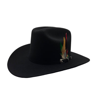 White Diamond 100x Sinaloa Wool Felt Hat - Black, Chocolate