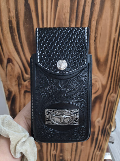 Rectangular Bull Buckle Funda Phone Case XL