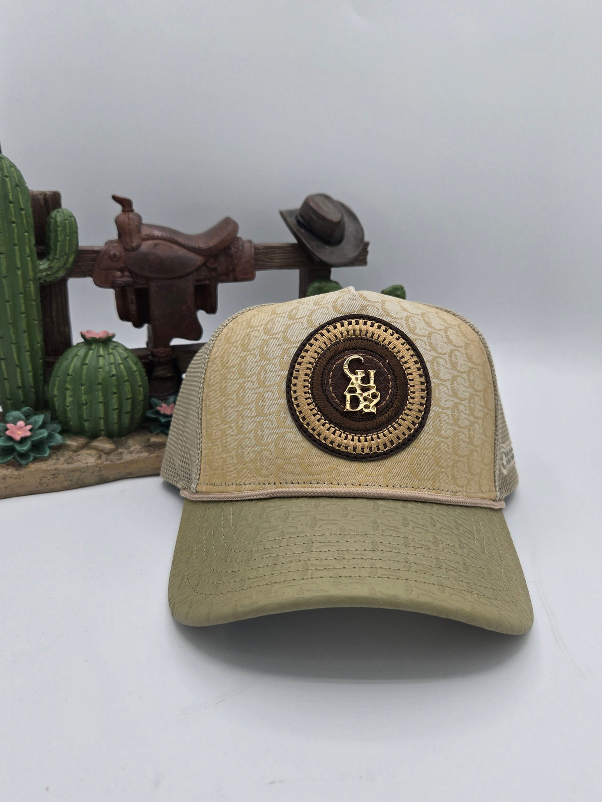 Cuadra  Logo Patch Trucker Hat Gorra