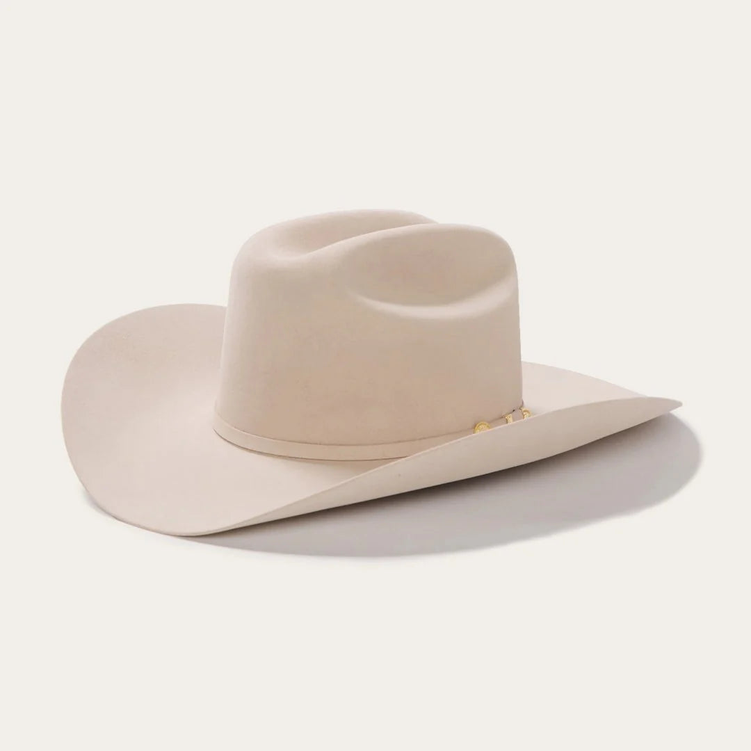 Stetson 100x El Presidente Felt Hat  - Silver Belly
