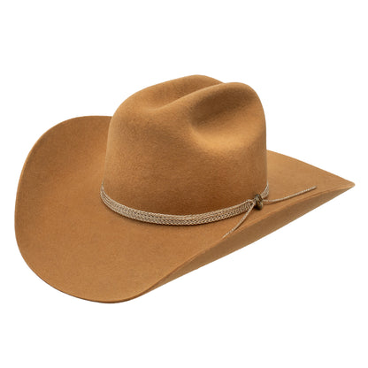 Stetson Avery Wool Felt Texana Hat - Toffee